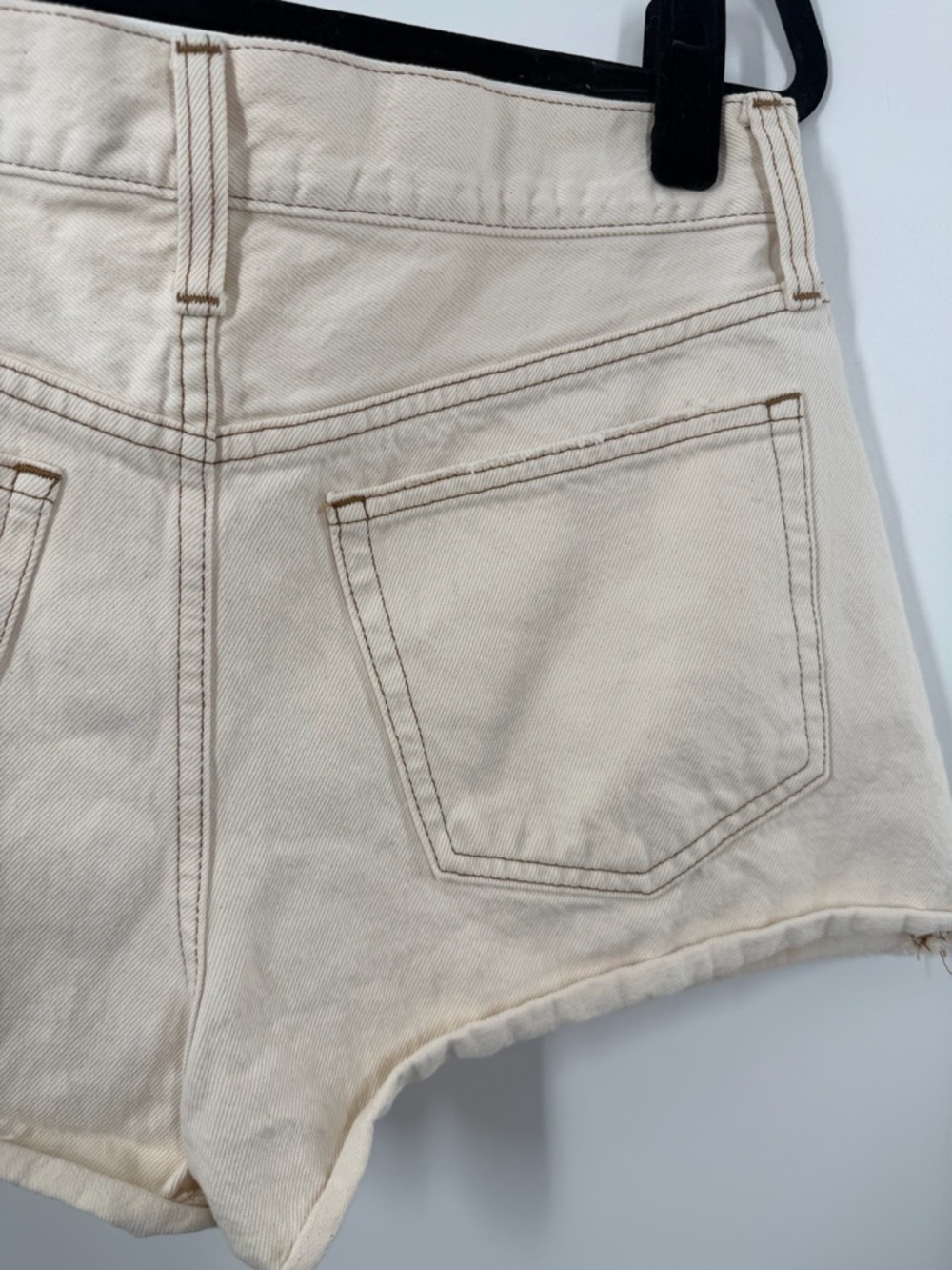 J. Crew Relaxed denim short in ecru - Picture 8 of 9